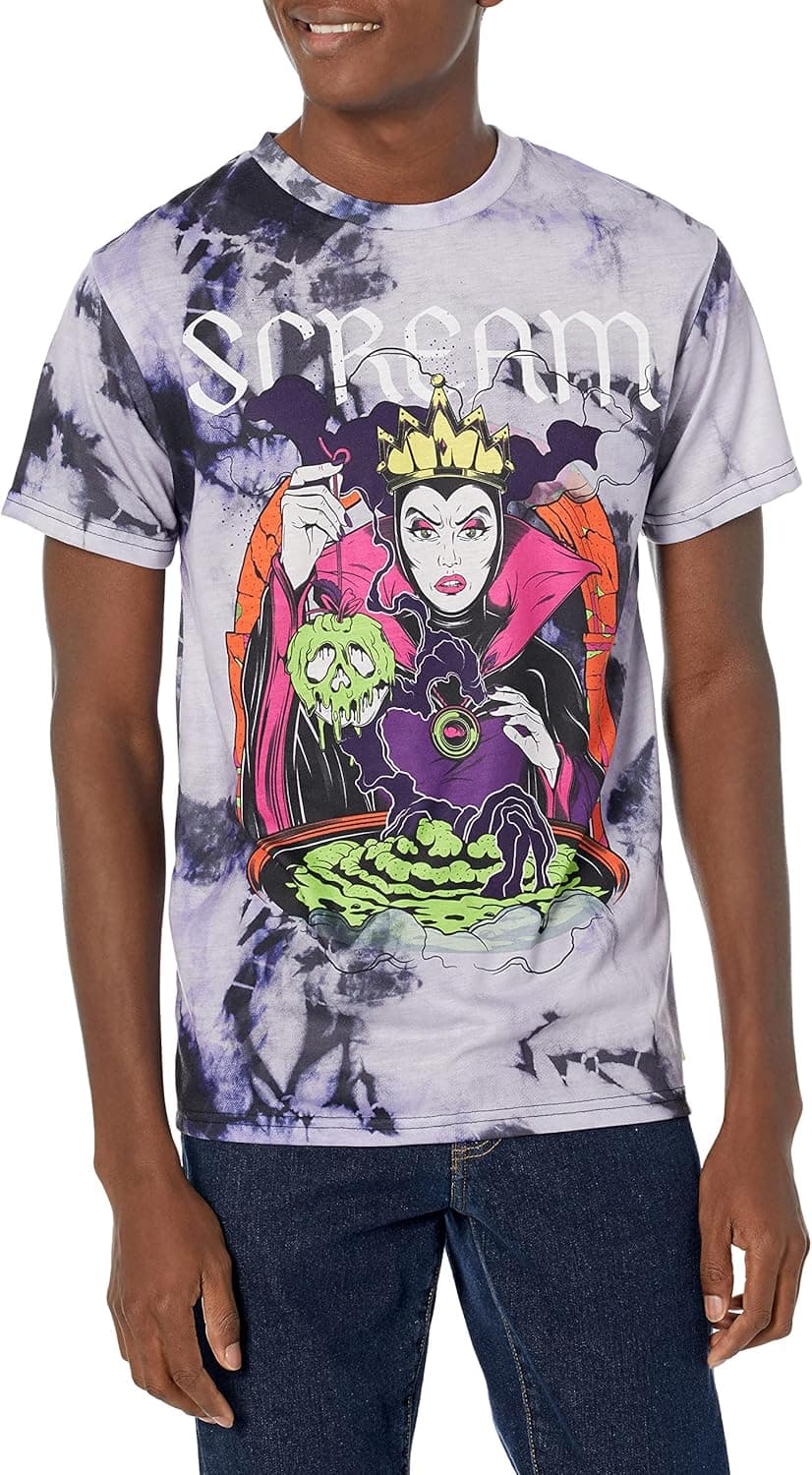 Disney Women's Villains x Heidi Klum Evil Queen Scream T-Shirt