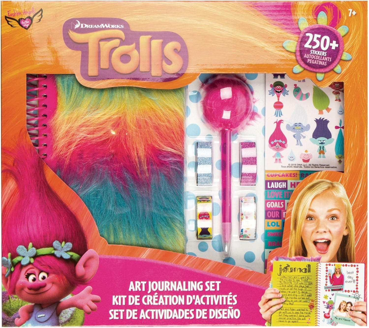 Trolls Art Journaling Set