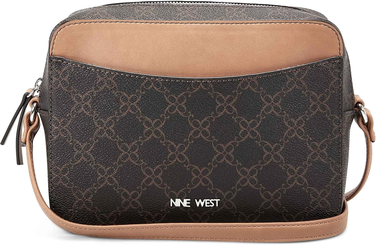Nine West Calandra Camera Crossbody Brown One Size