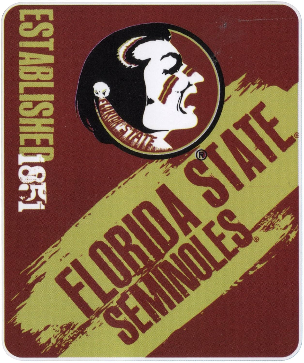 Northwest NCAA Collegiate School Logo Fleece Blanket (Florida State Seminoles)