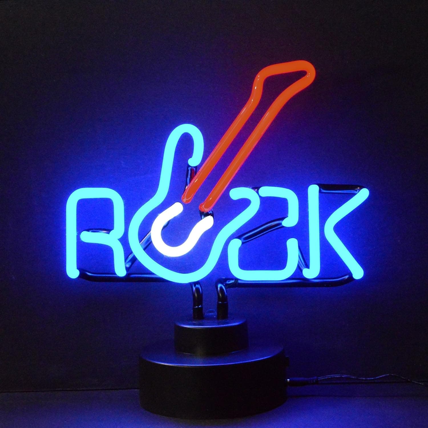 Neonetics 4ROCKX Rock Guitar Neon Sculpture