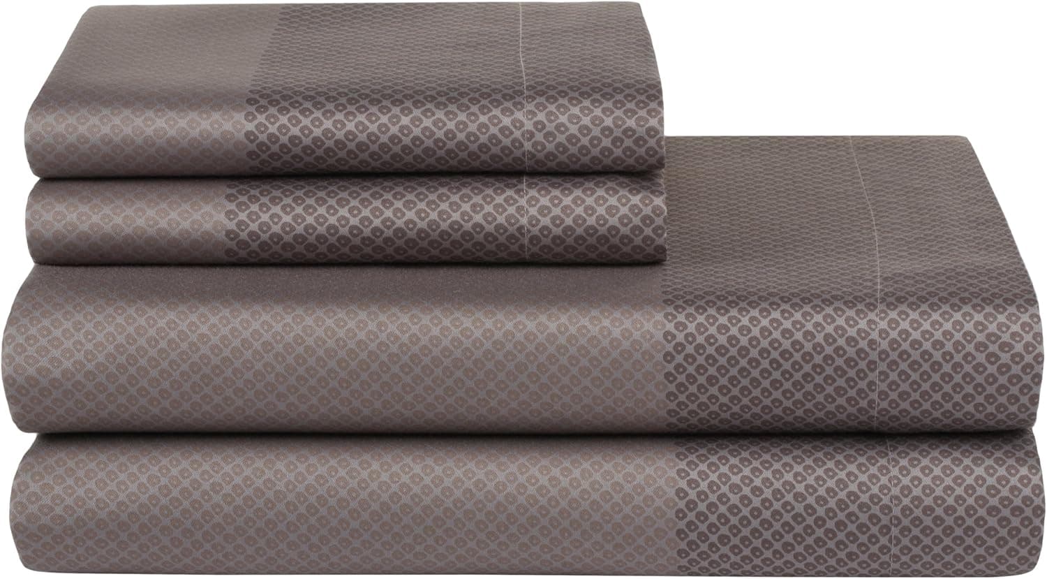 Calvin Klein Home Madeira Port Stripe Sheet Set, Queen