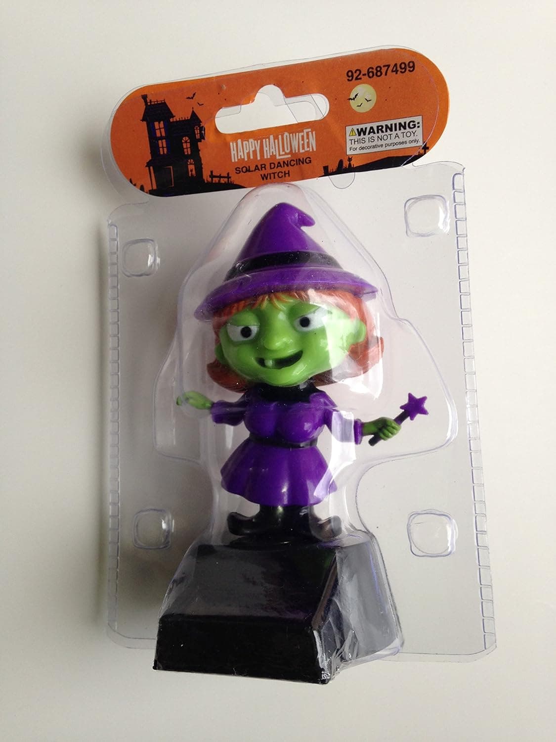 Solar Halloween Dancing Witch