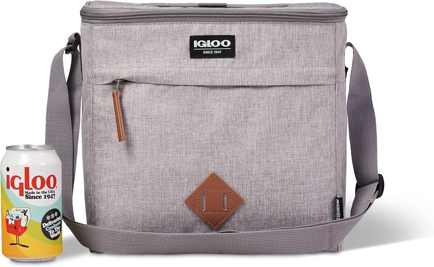 Igloo 12-Can Softsided Insulated Lunch Box Gripper Cooler Bags