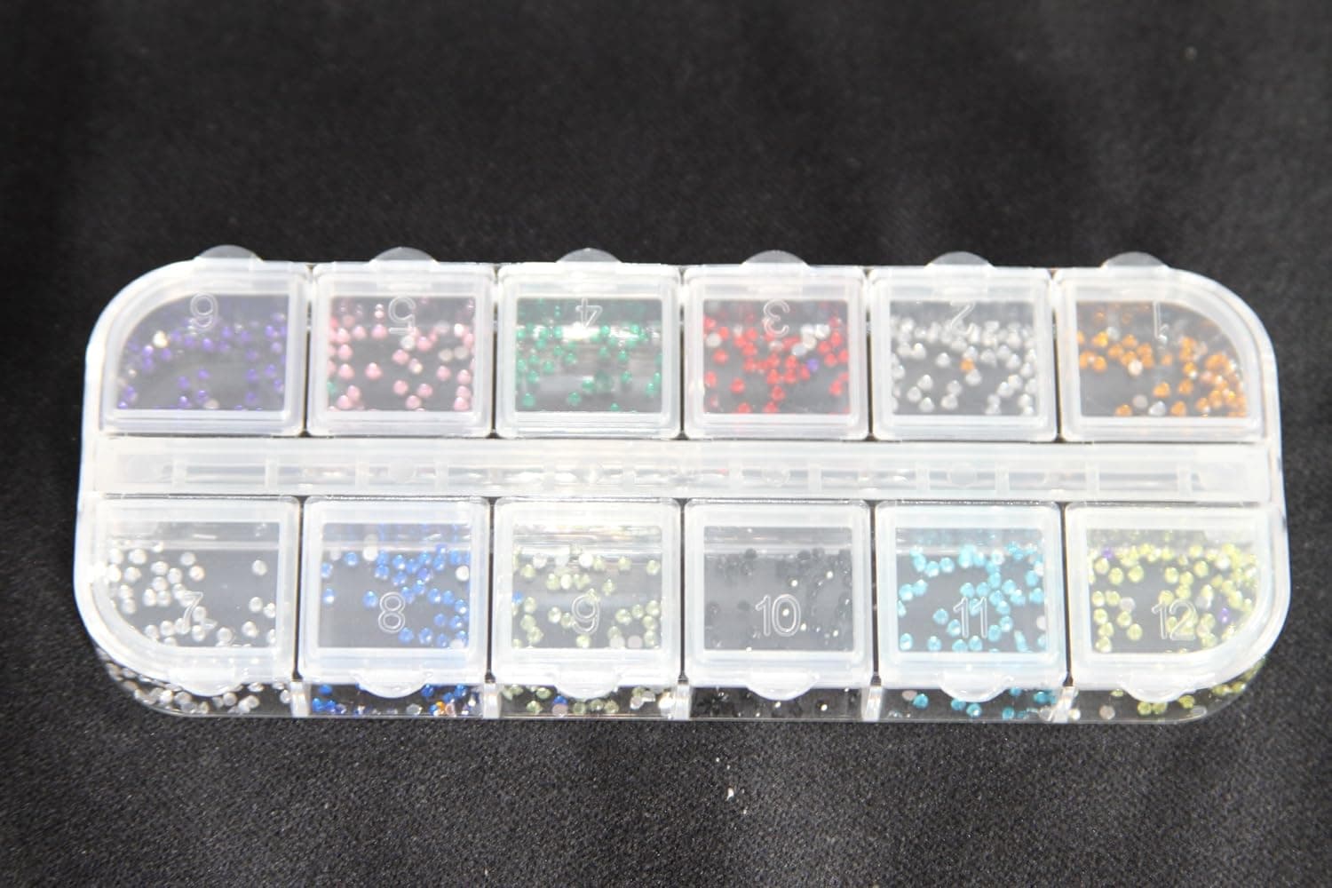 Rhinestone Container Box with Rhinestone