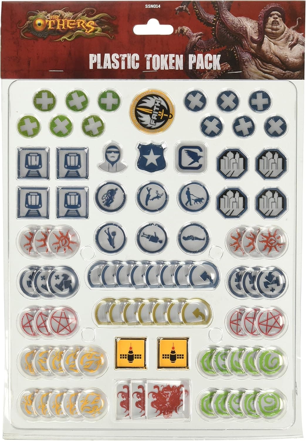 CMON Plastic Token Pack Board Game