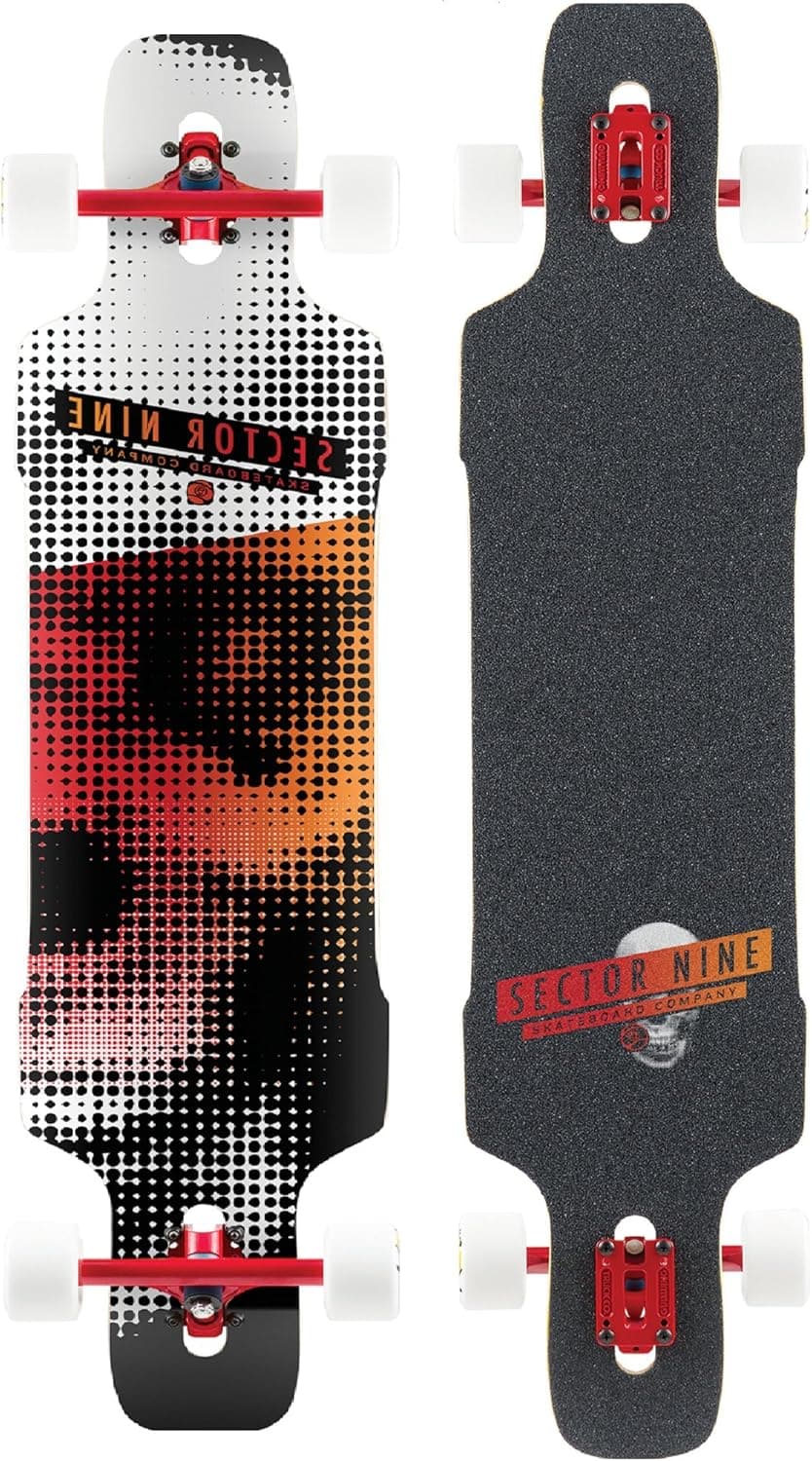 Sector 9 Platinum Series Dropper 41" Complete Longboard - Red