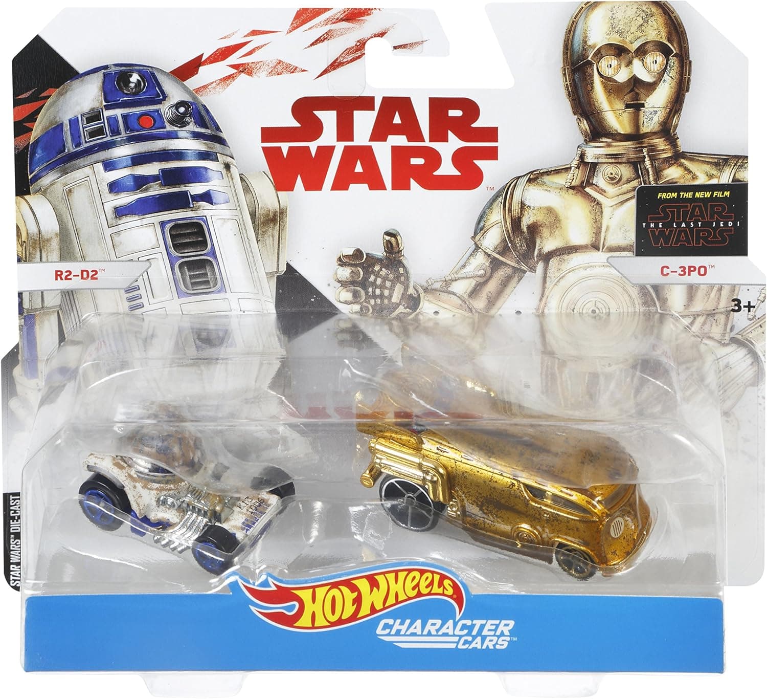 Hot Wheels Star Wars C3-PO & R2-D2, Vehicles