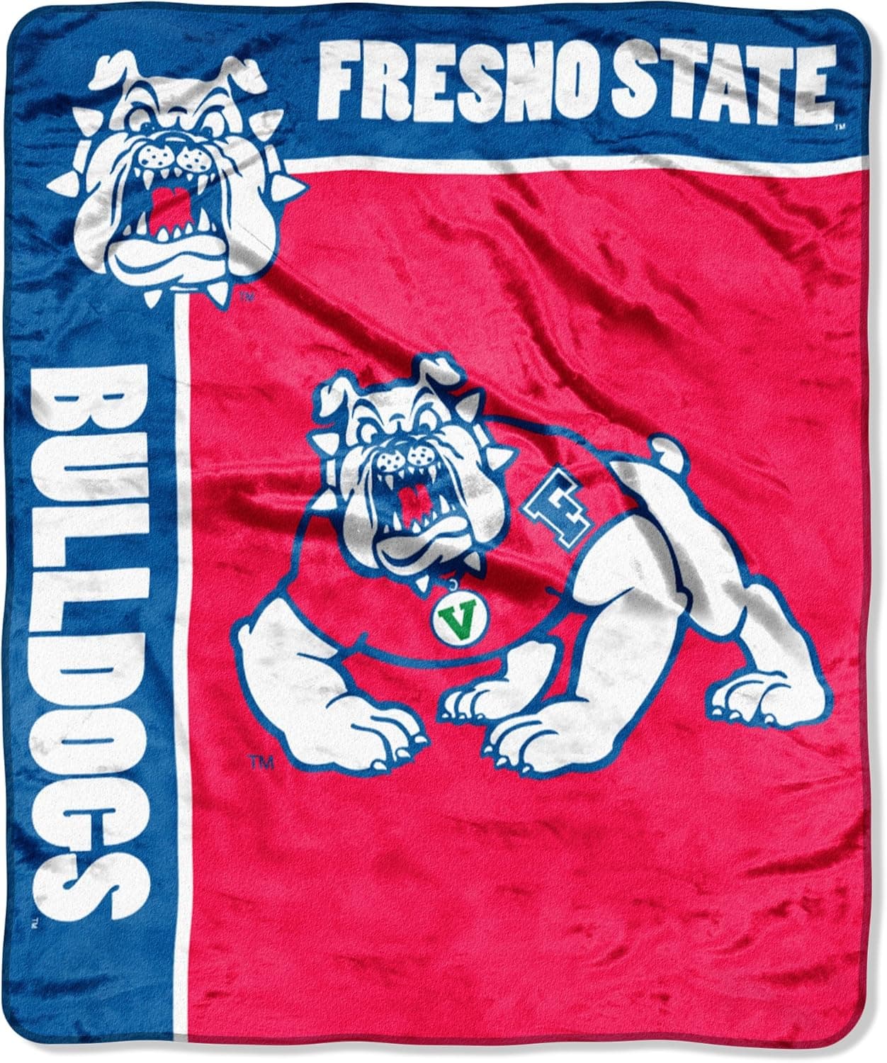 Northwest NCAA Womens Raschel Throw Blanket