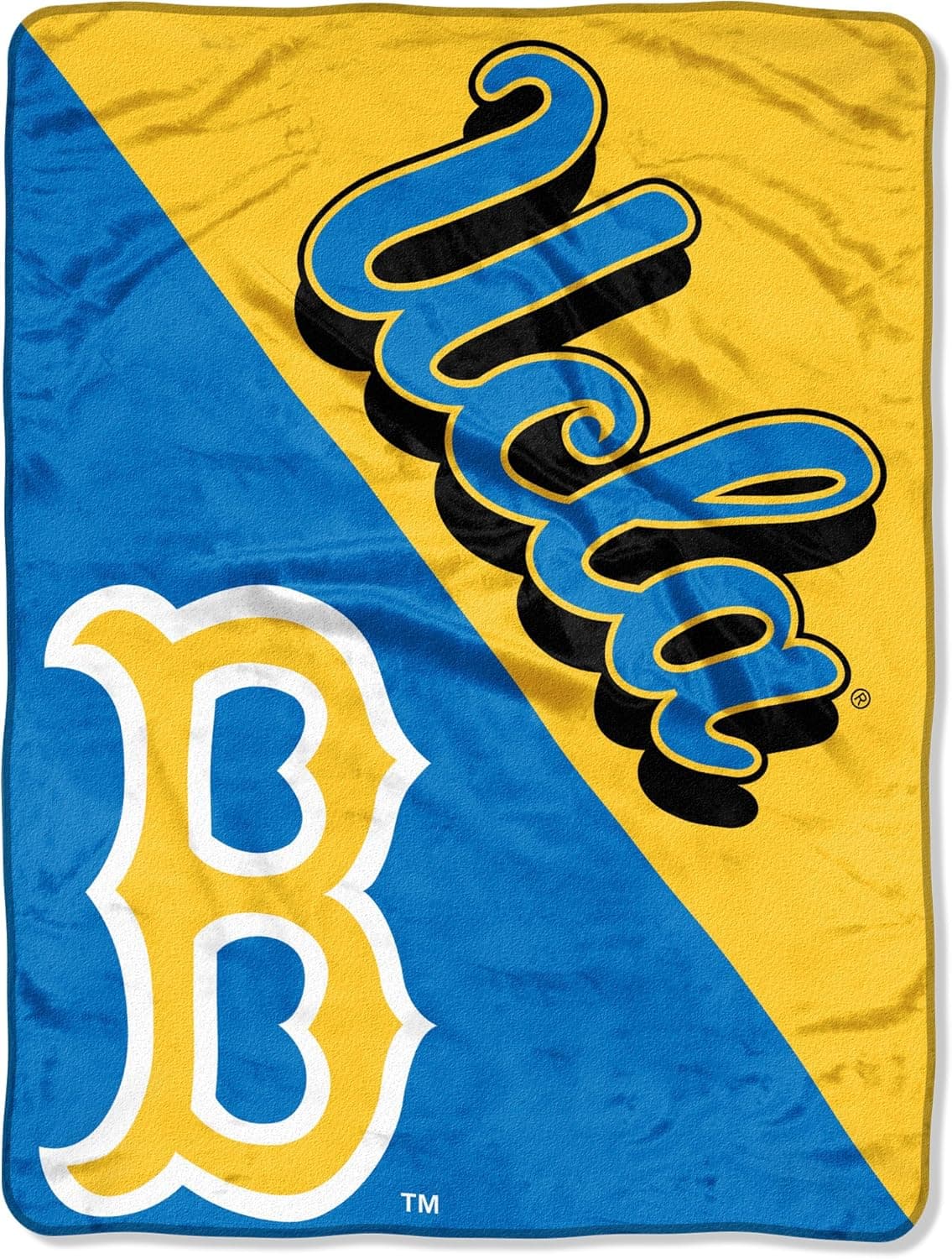 Northwest NCAA Unisex-Adult Micro Raschel Throw Blanket