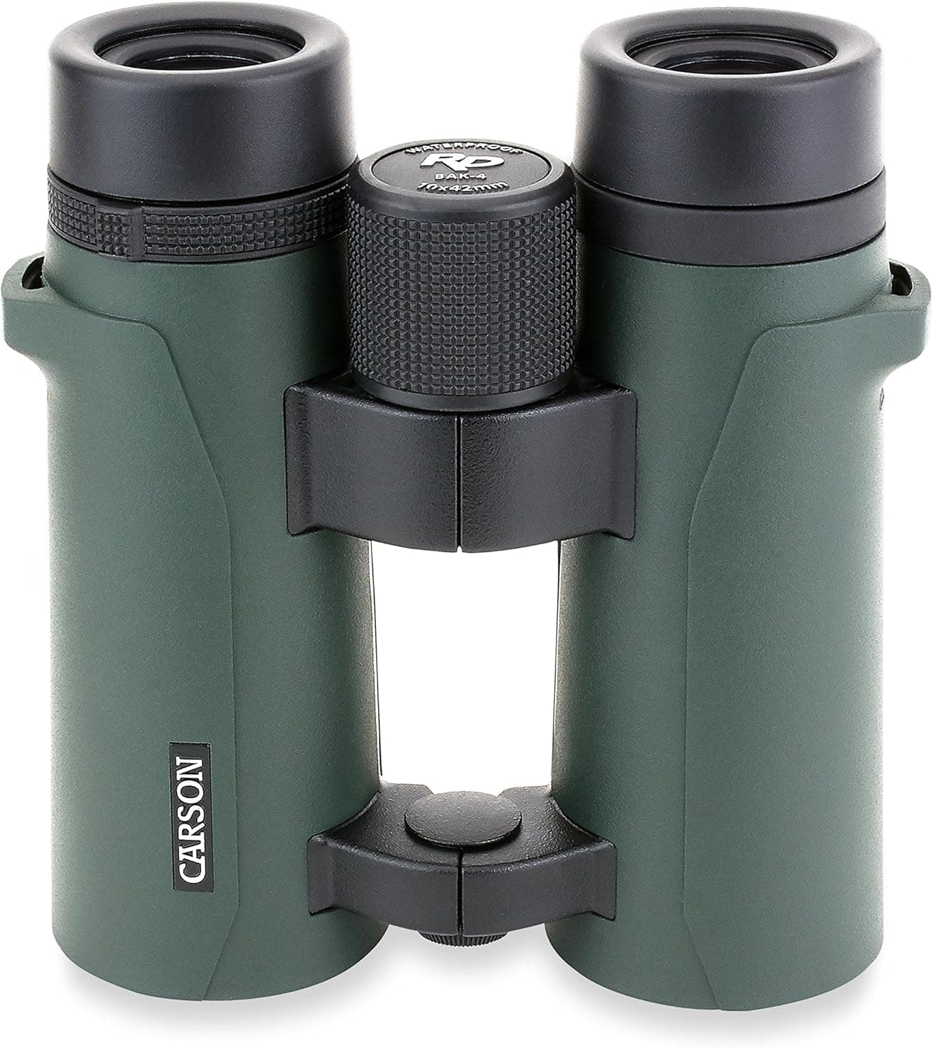 Carson RD Series 10x42mm Open-Bridge Waterproof High Definition Full Sized Binoculars (RD-042)