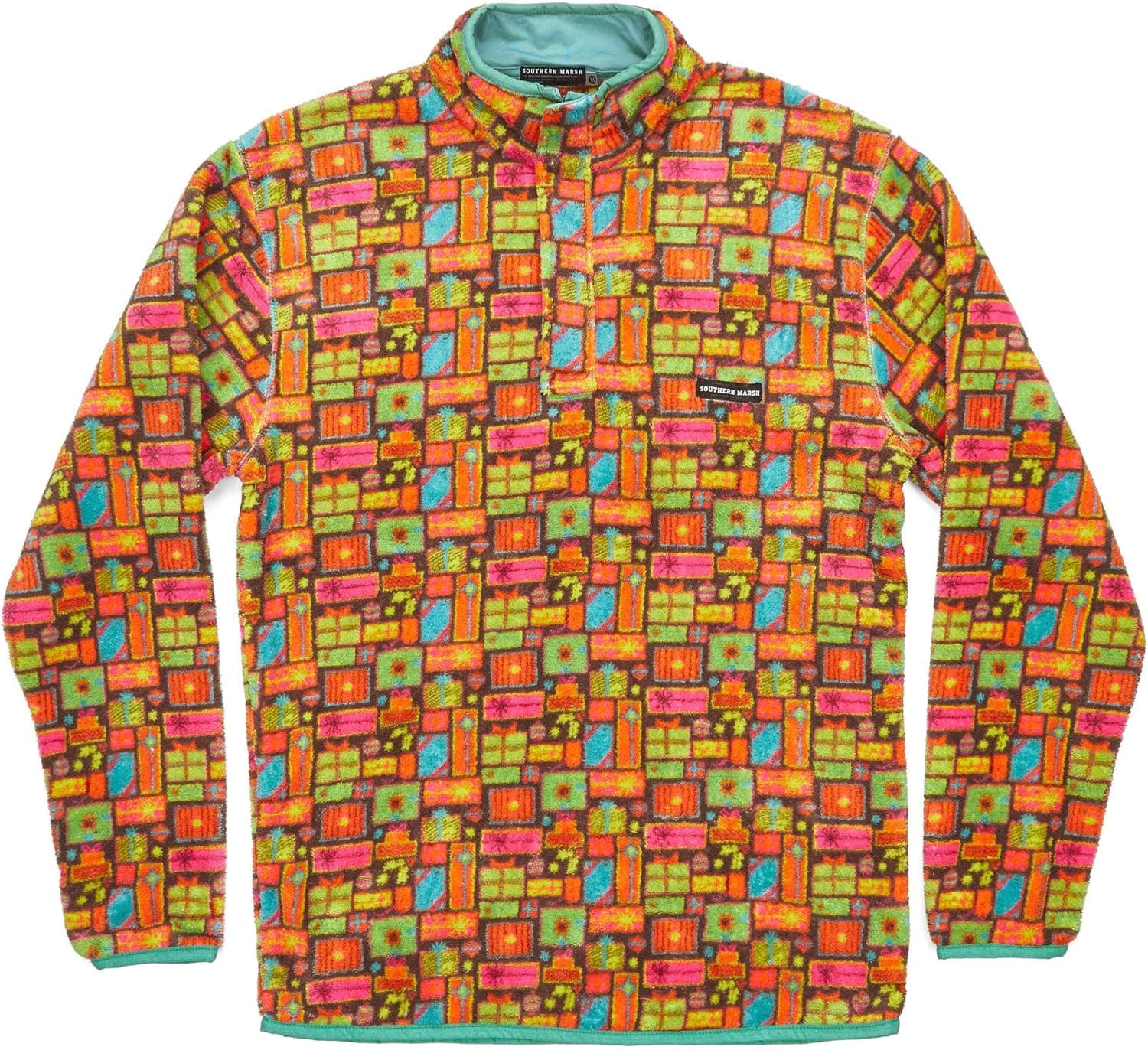 Southern Marsh Yuletide Fleece Pullover