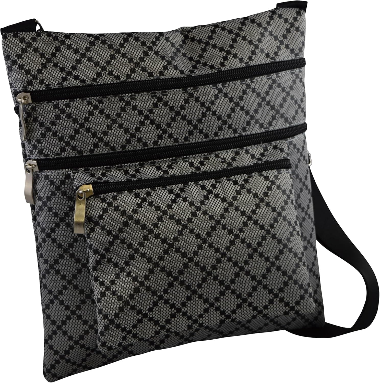 GC-GianniCarlo Collection, Jacquard Women's/Girls Zippered Cross Body Bag