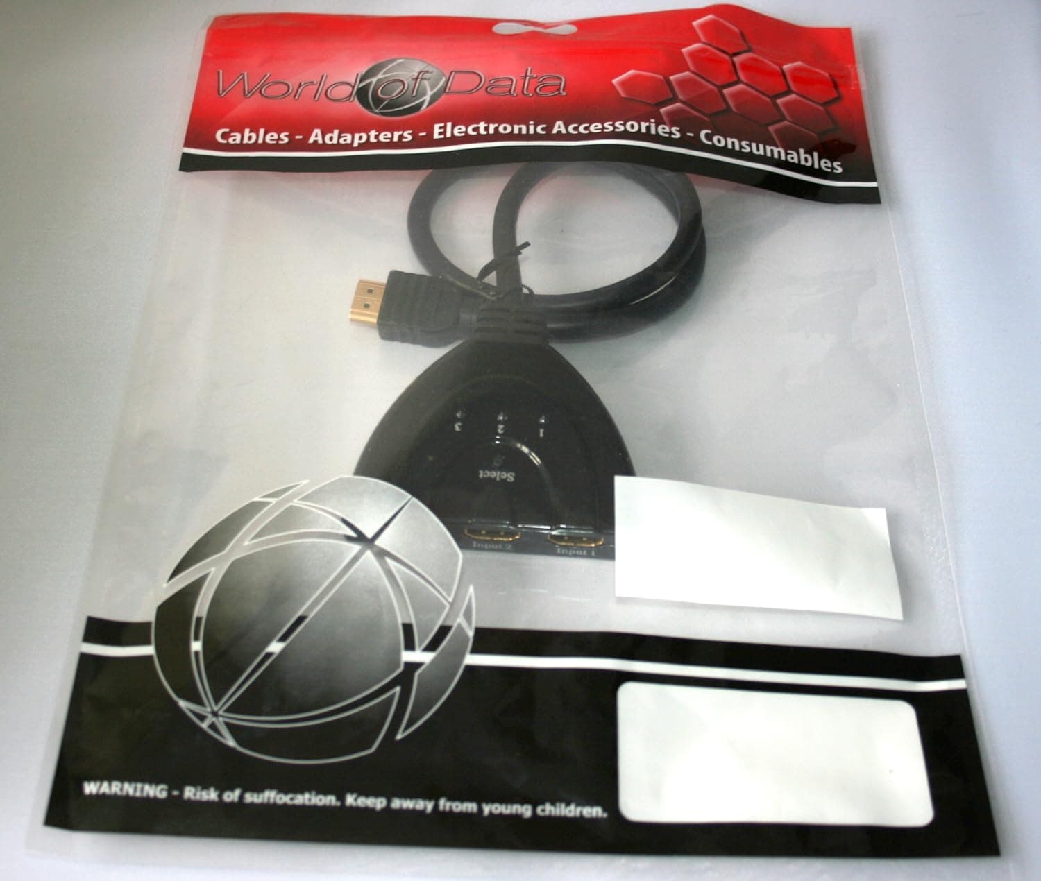 Portta v1.4 Full HD 2160p HDMI 3 Port Switch