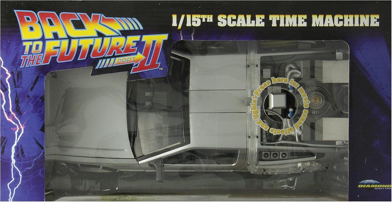 Diamond Select Back To The Future Vehicle Delorean Mark I Car [Random Packaging]