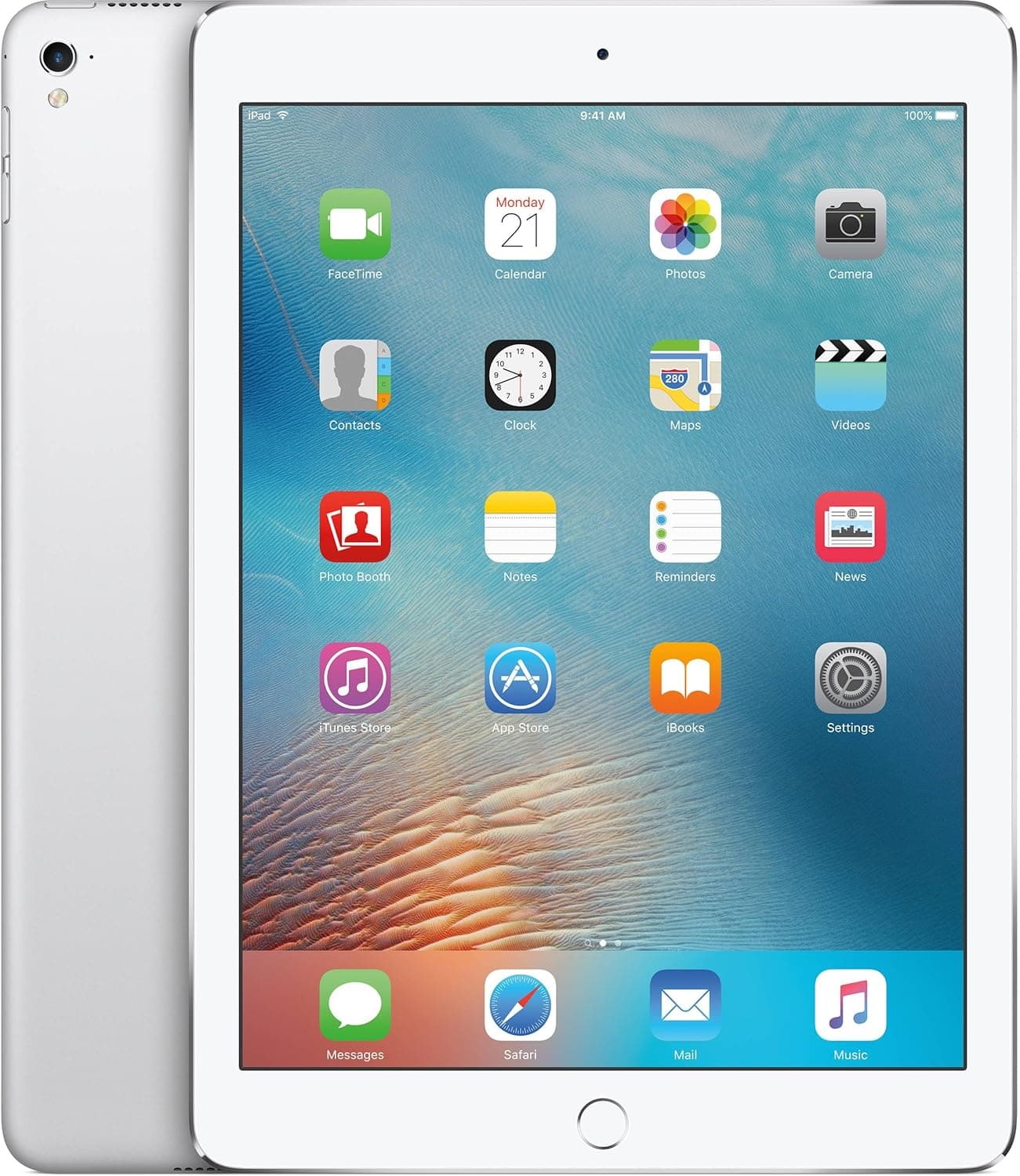 iPad Pro 9.7-inch (128GB, Wi-Fi, Silver) MLMW2LL/A 2016 Model