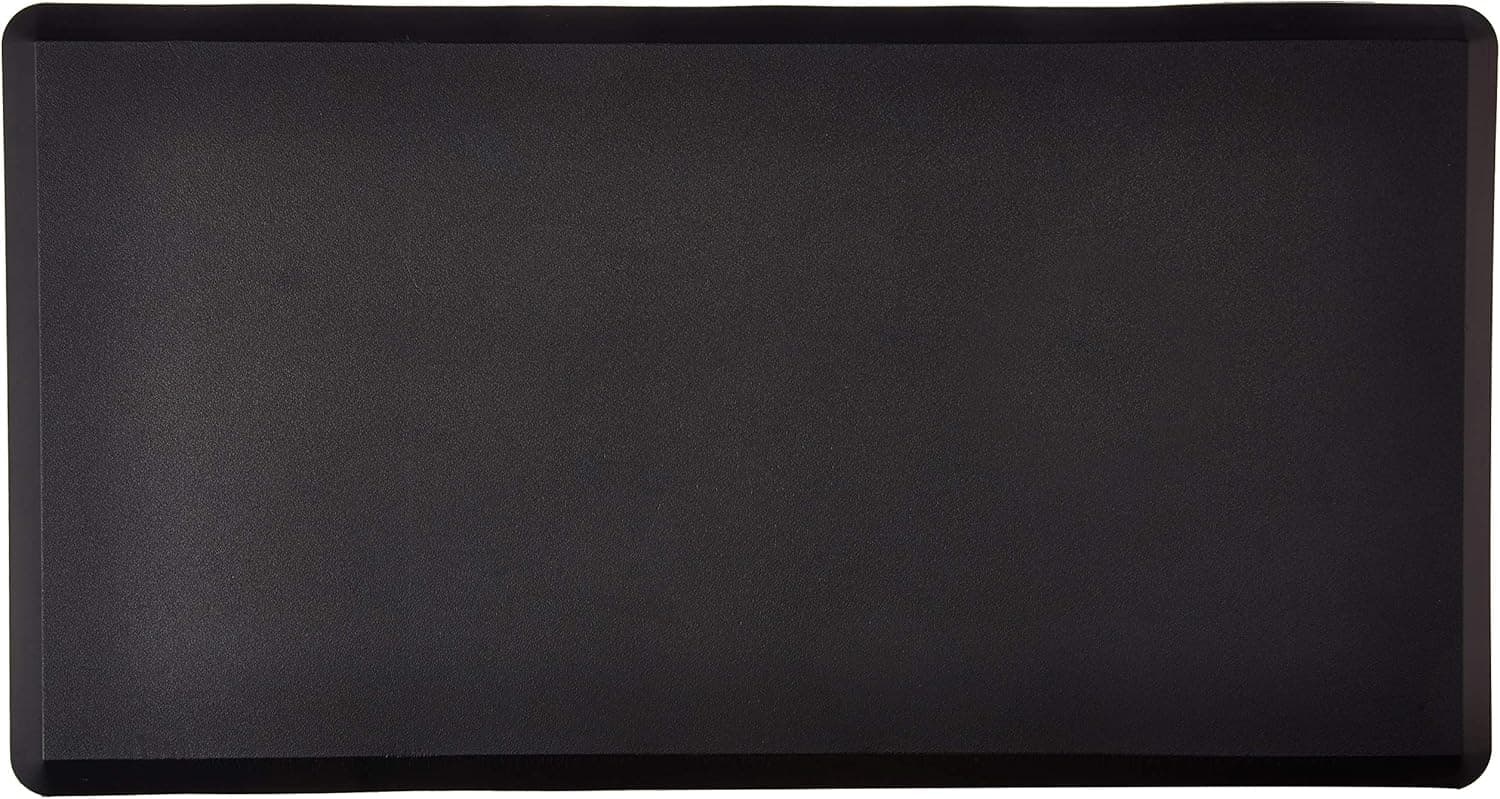 Americanflat for Home and Office Comfort Anti Fatigue Mat, 17x32, Black