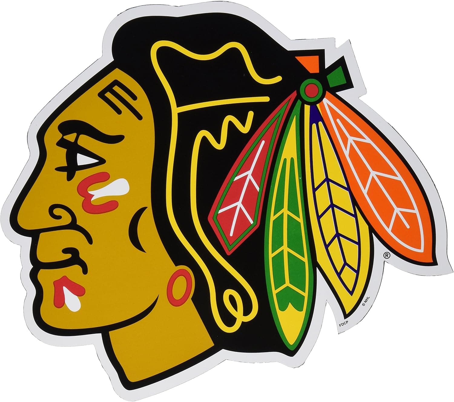 Fremont Die NHL 8-Inch Team Magnet