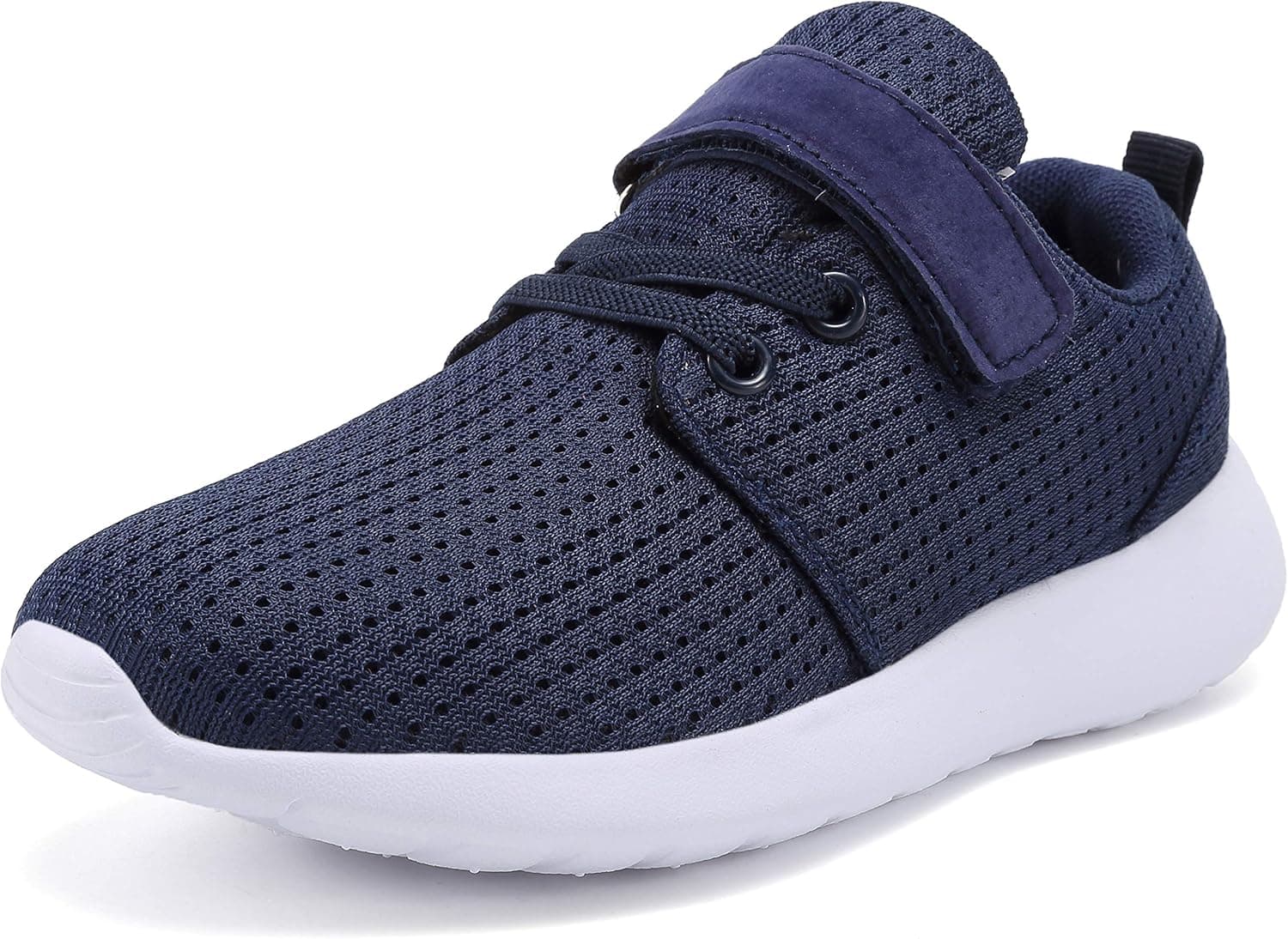 TOEDNNQI Boys Girls Sneakers Kids Lightweight Breathable Strap Athletic Running Shoes for Little Kids/Toddler