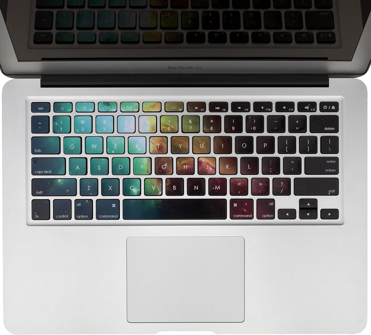 Crocodil Graphics Nebula Keyboard Stickers for MacBook Pro 13, 15, 17 and MacBook Air 13" (Nebula)