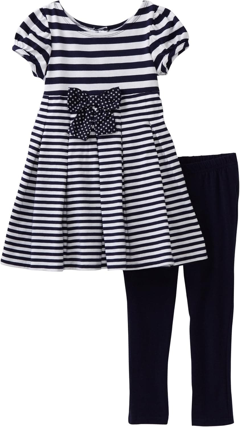 Sweet Heart Rose Little Girls' Sweet Heart Rose Nautical Legging Set