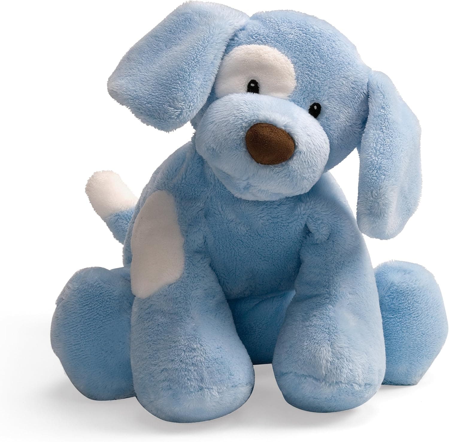 Gund Baby Spunky Plush Puppy Toy Extra Large, Blue