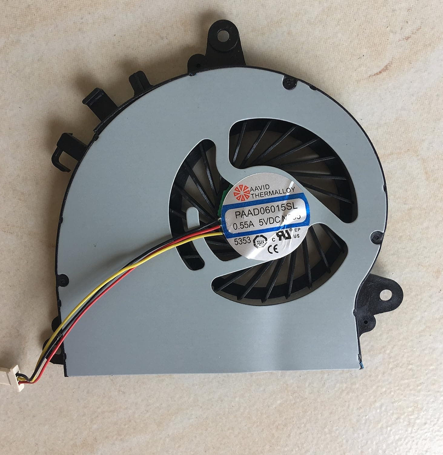 SZYJT New Laptop GPU Graphics Cards Cooling Cooler Fan for MSI GS70 GS72 GTX 765M AAVID PAAD06015SL 0.55A 5VDC N269 3 Pins