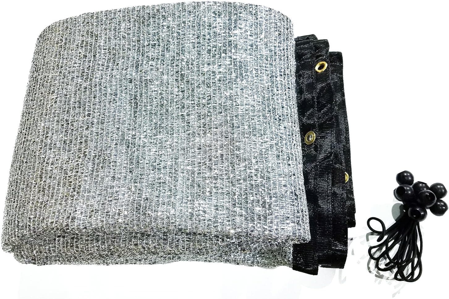 80% Aluminet Shade Net+10pcs Bungee Cords 20x24