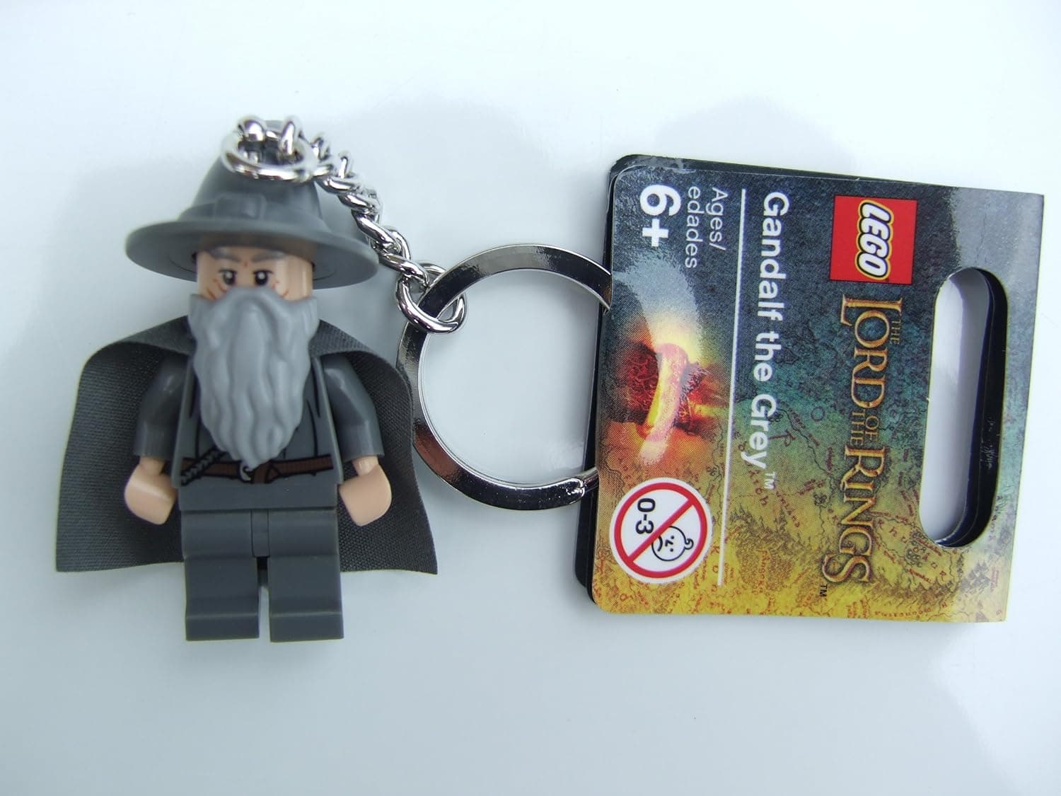 LEGO Lord of the Rings Gandalf the Grey Key Chain