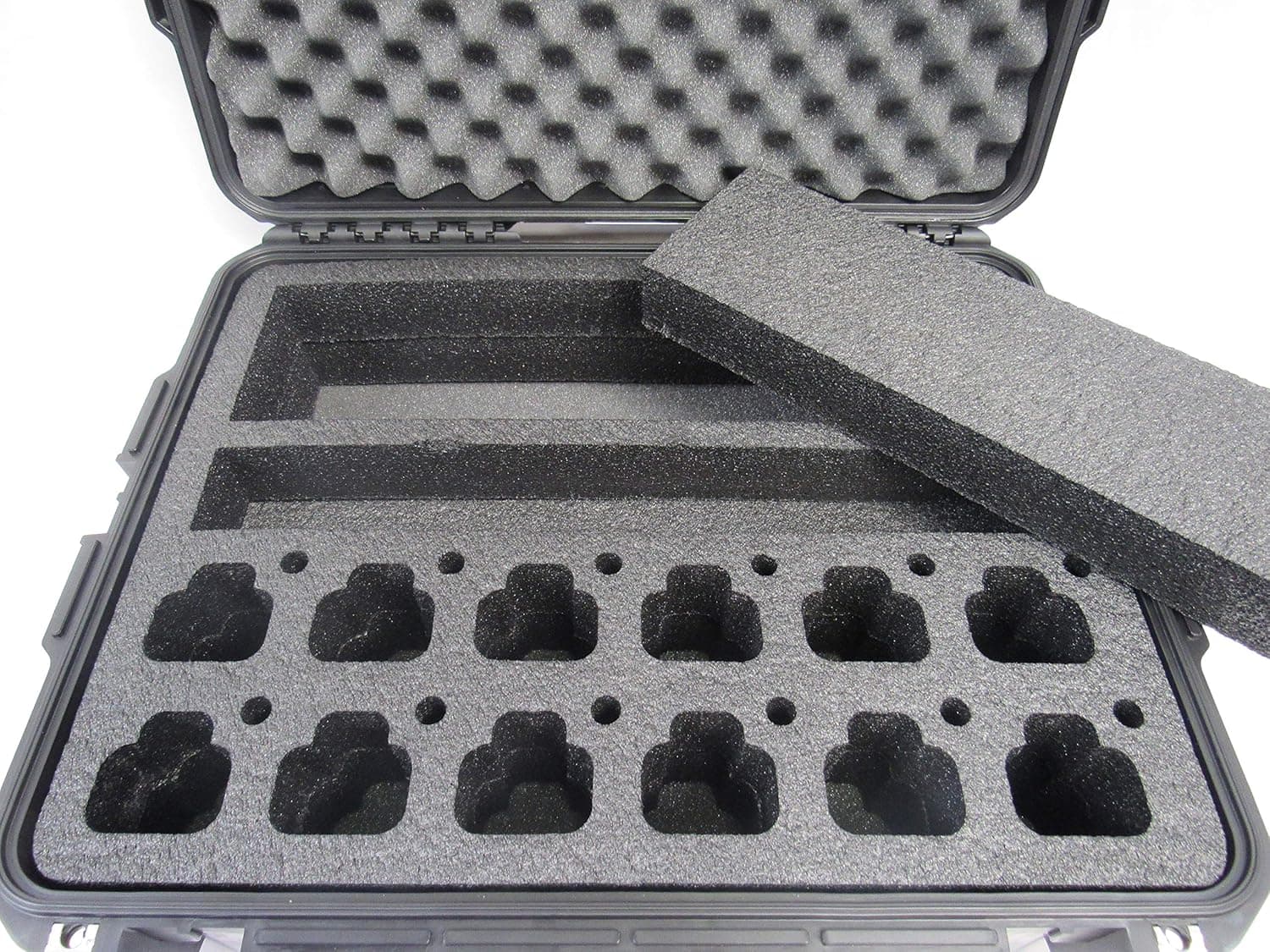 Pelican Case 1610 Foam Insert for Motorola CP200 Walkie Talkie Radio and Chargers