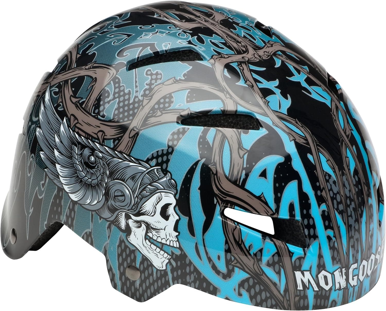 Mongoose Kroman Youth Hardshell Skulls