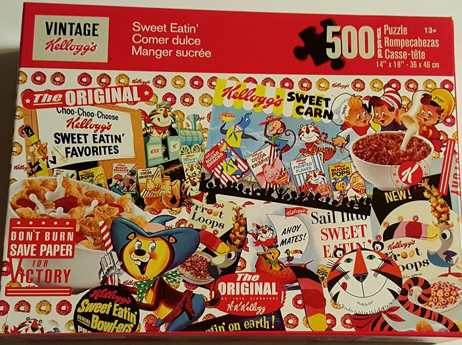 Karmin International Kellogg's Sweet Eatin' Puzzle 500 Pieces