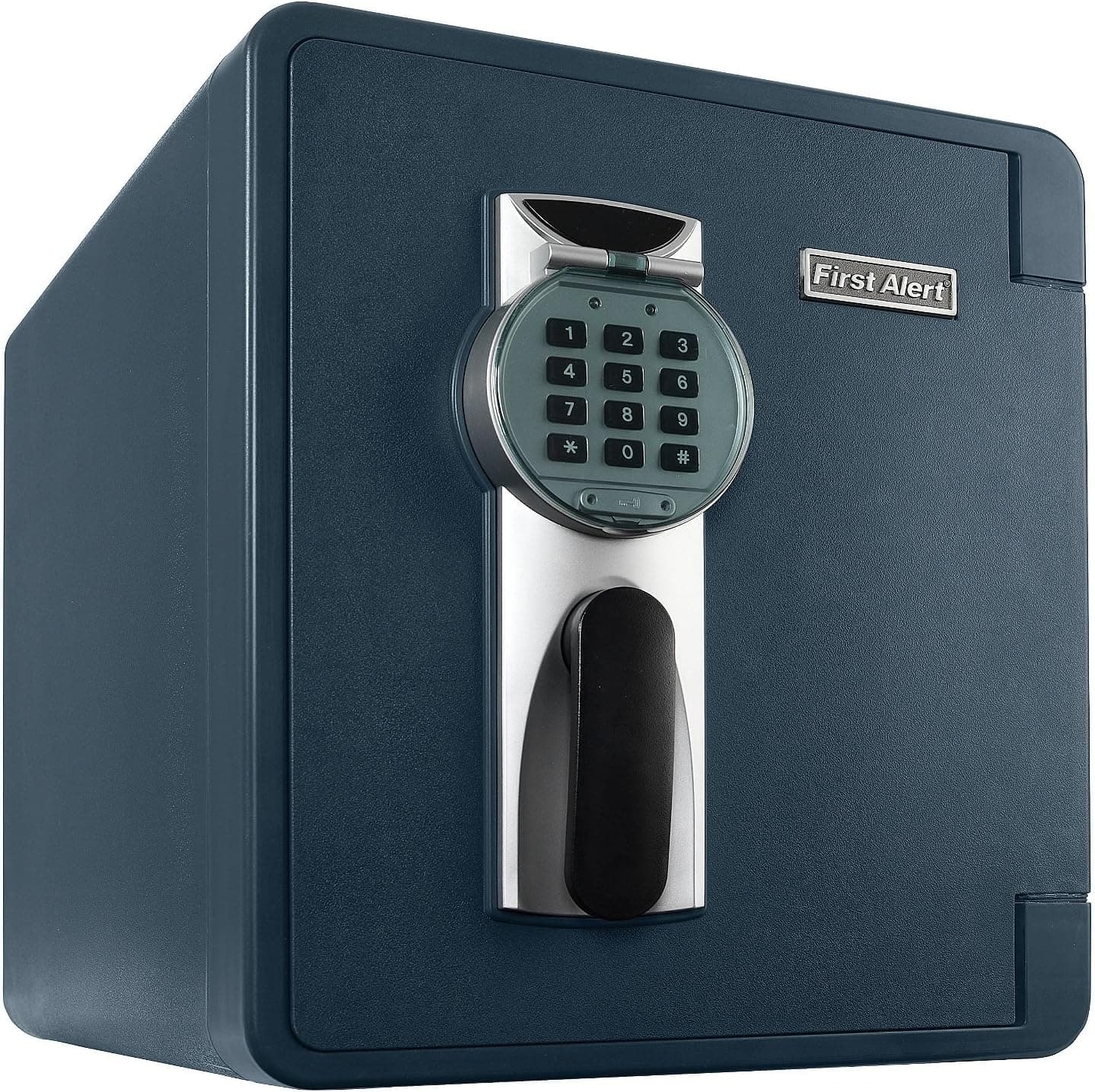 First Alert 2087DF Waterproof 1 Hour Fire Safe with Digital Lock, 0.94 Cubic Foot, Gray