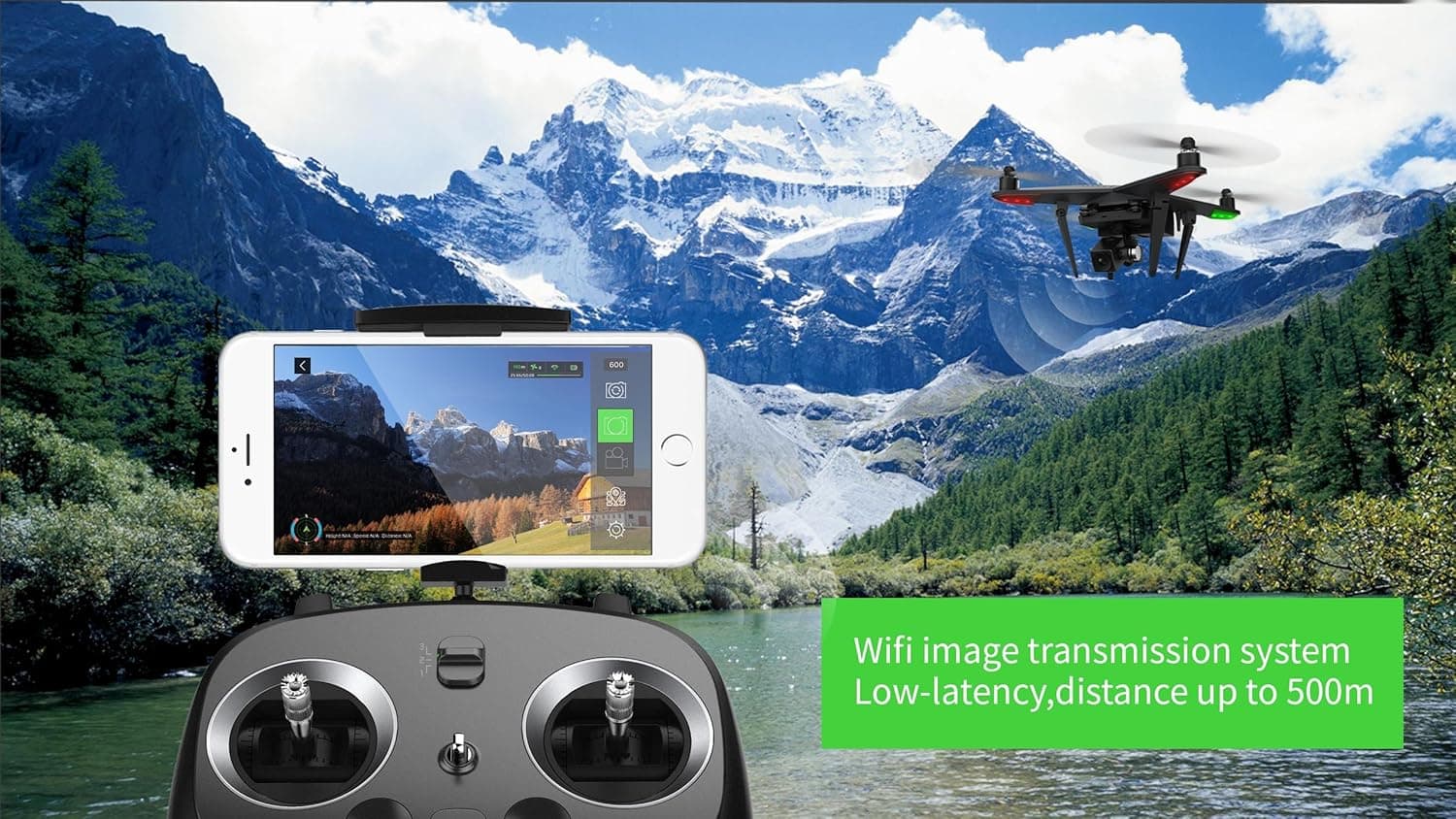 XIRO Xplorer Aerial UAV Drone Quadcopter with 1080p FHD FPV live Video Camera and 3 Axis Gimbal -- V Version