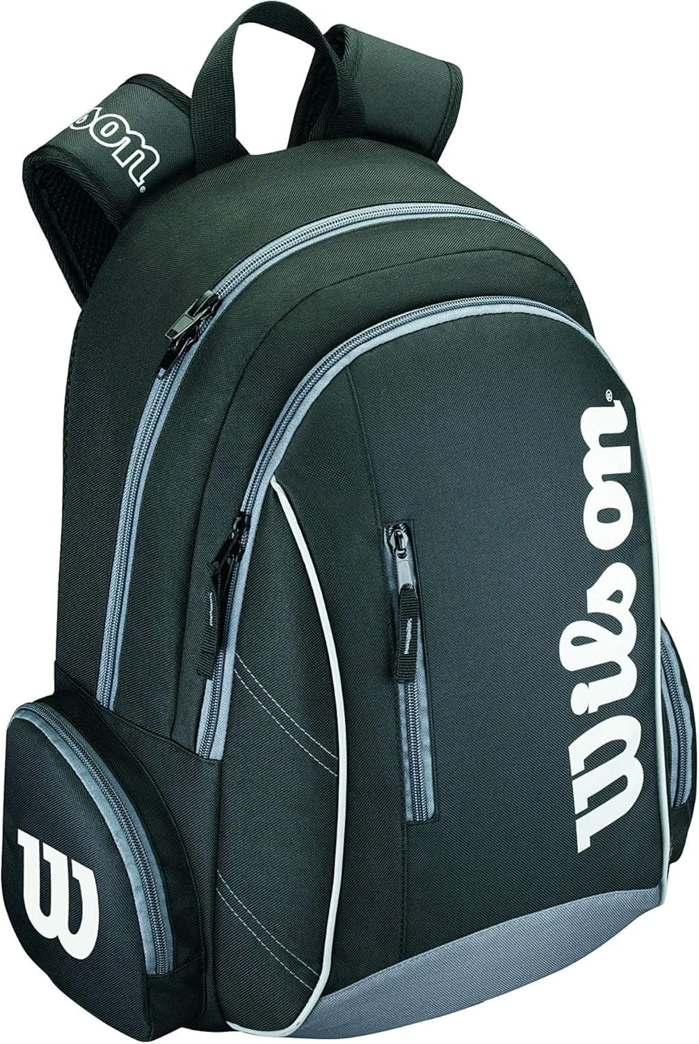 WILSON Advantage II Tennis Backpack, Black/White