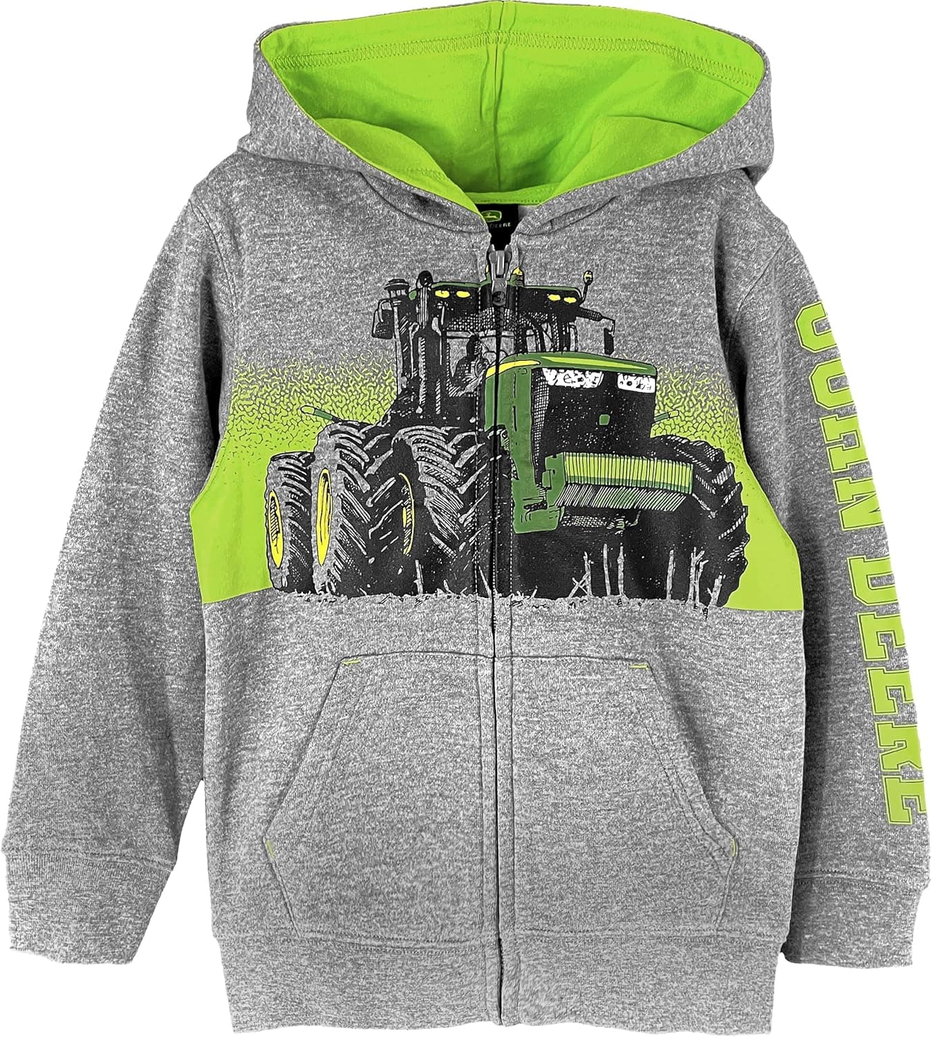 John Deere Boys Child Fleece Zip Hoodie