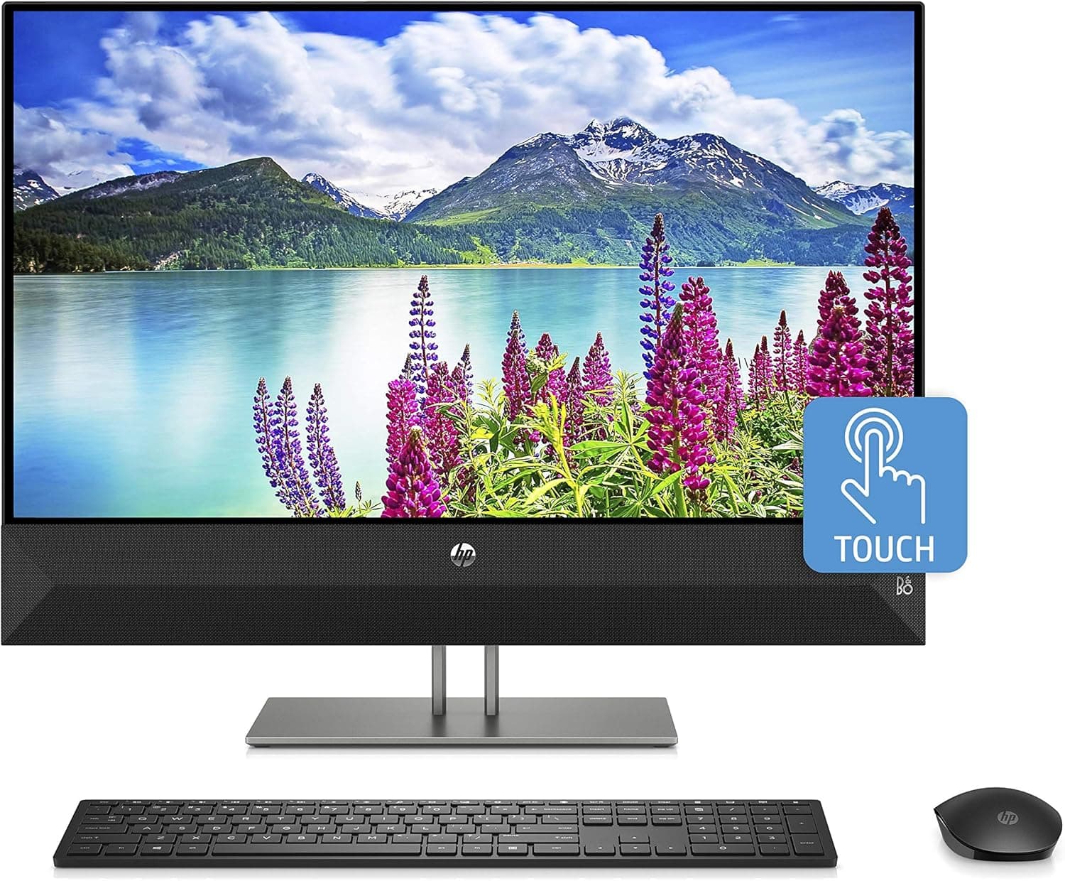 HP Pavilion 24 All-in-One PC 23.8" Touchscreen, Intel Core i5-8400T, Intel UHD Graphics 630, 1TB HDD + 16GB Optane memory, 4GB SDRAM, Wireless Mouse and Keyboard, FHD Privacy Webcam, 24-xa0053w