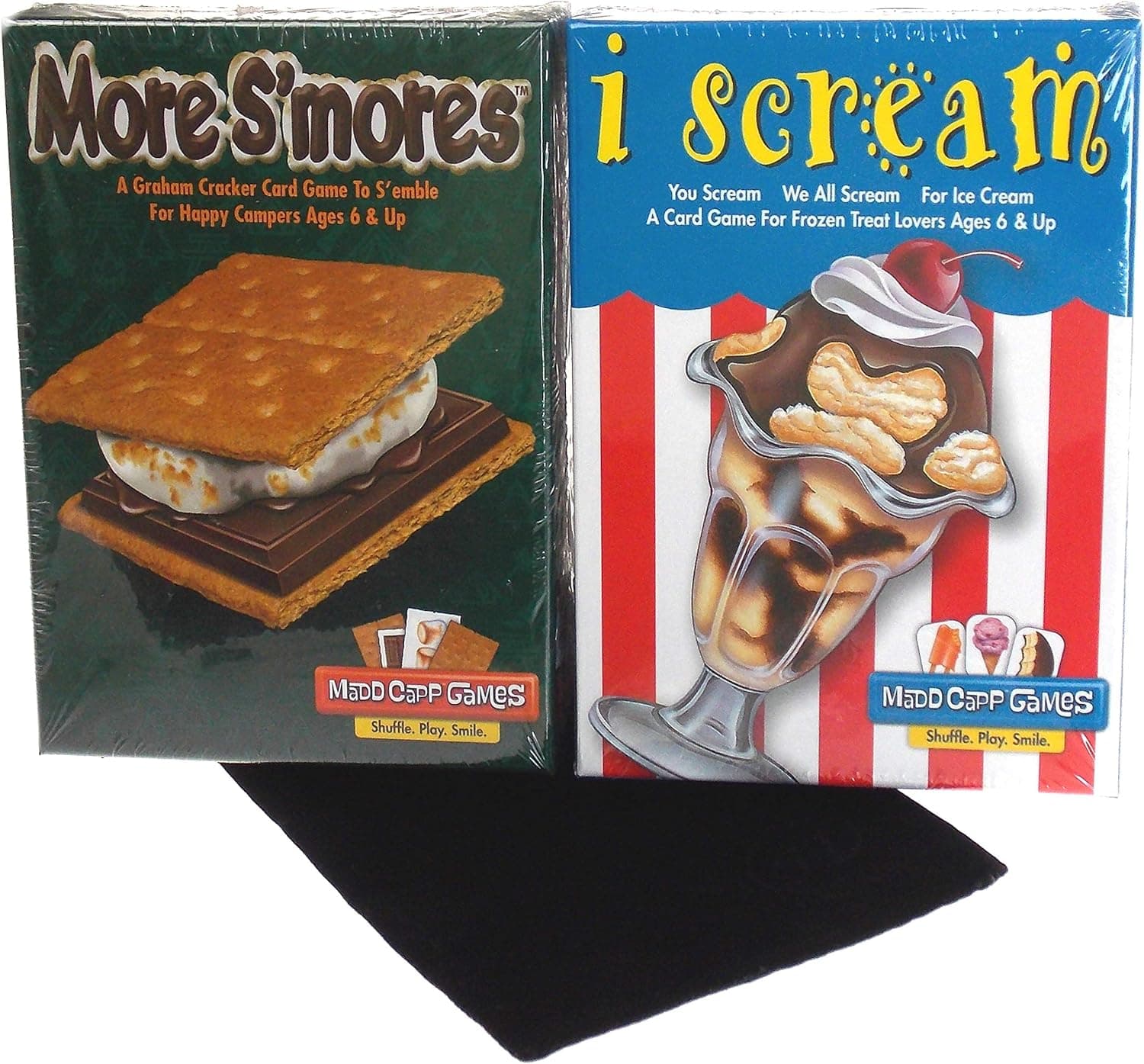 I Scream & More Smores Card Games Bundle