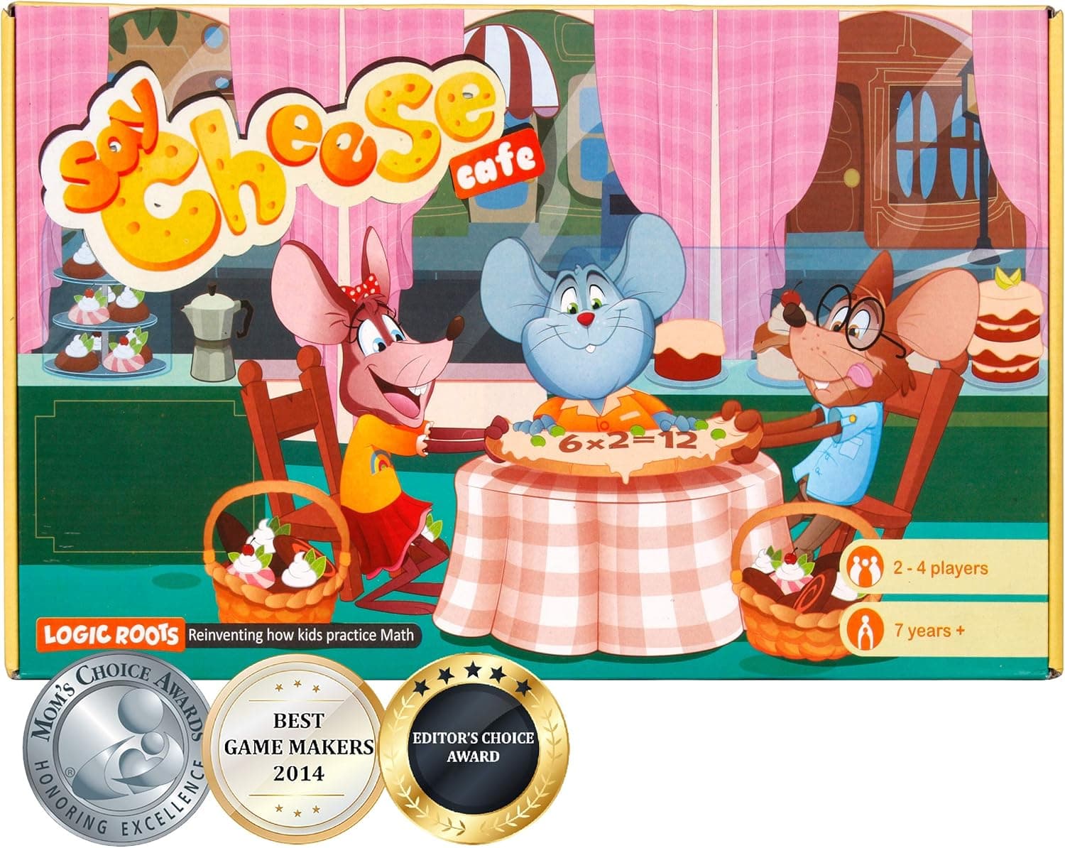 LogicRoots Say Cheese Cafe Multiplication Tables Game Stem Toy Maths Resource…