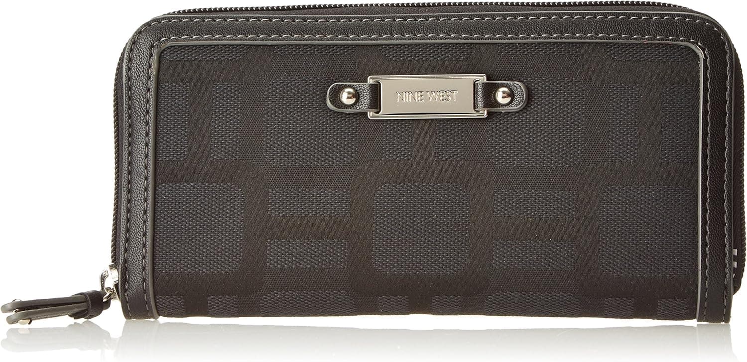 Nine West Women's Table Treasures Zip Around Wallet