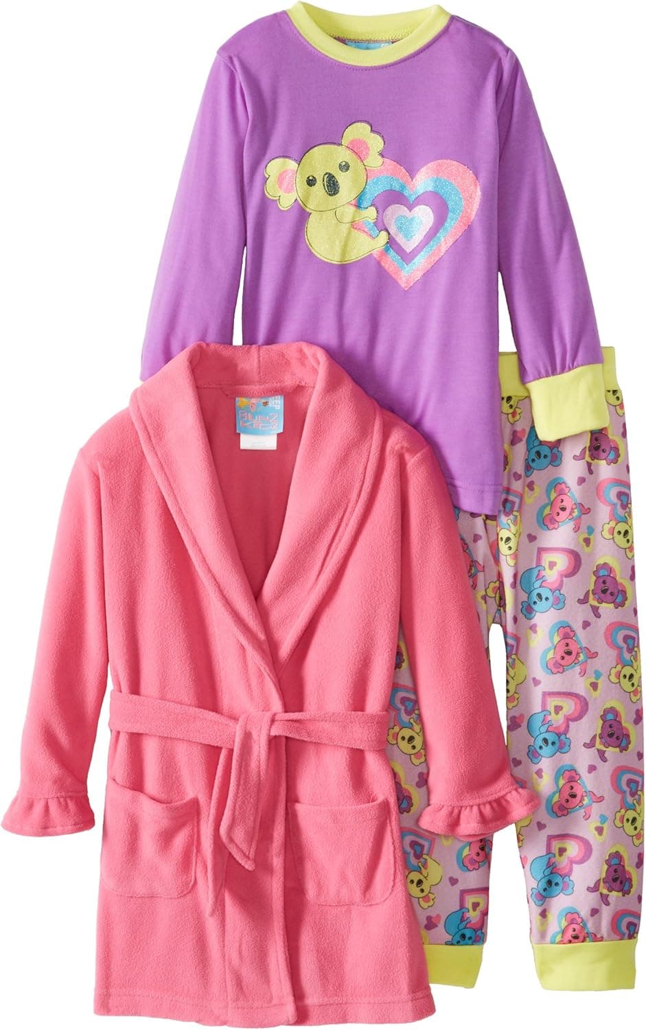 Baby Bunz Little Girls' Koala Love Pajama Set