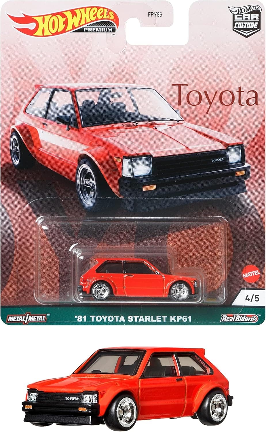 Hot Wheels Car Culture Circuit Legends Vehicles for 3 Kids Years Old & Up, Premium Collection of Car Culture 1:64 Scale Vehicles