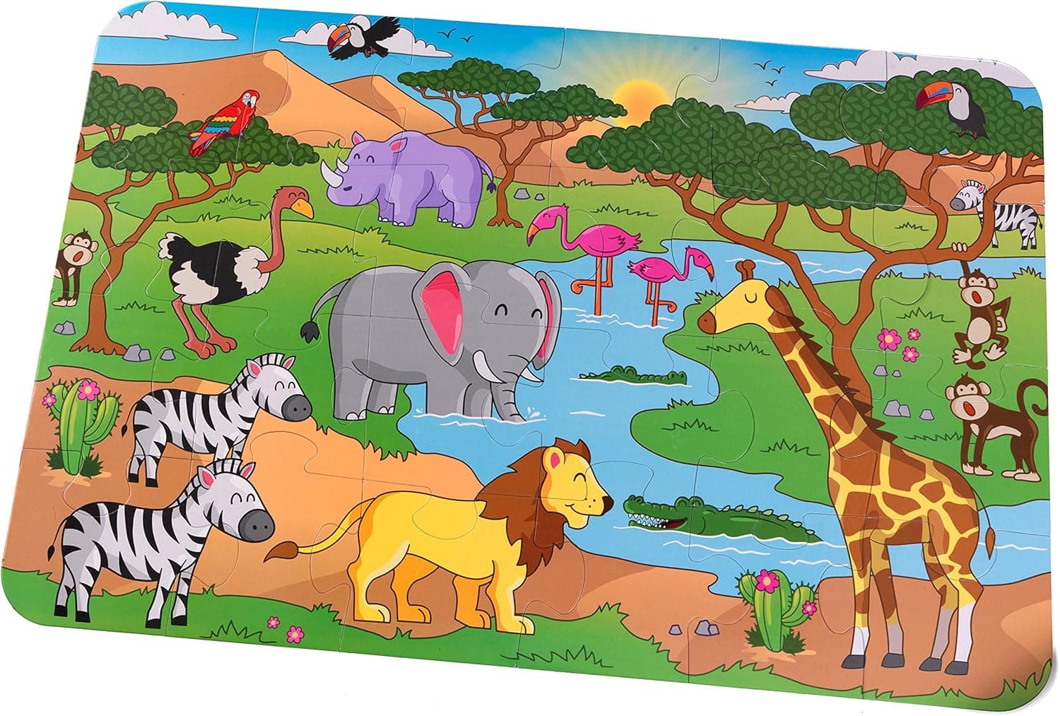 KidKraft Floor Puzzle - Safari