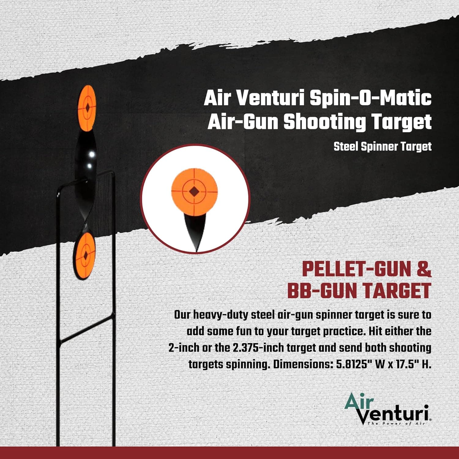 Air Venturi Spin-O-Matic Airgun Target