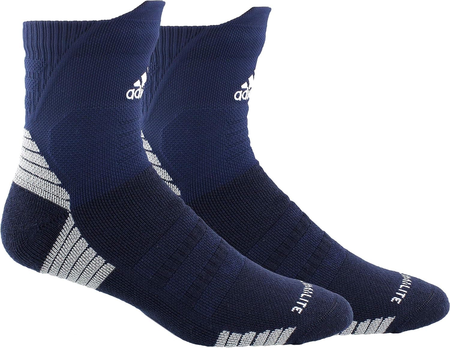 adidas Alphaskin Maximum Cushioned High Quarter Socks (1-Pair)
