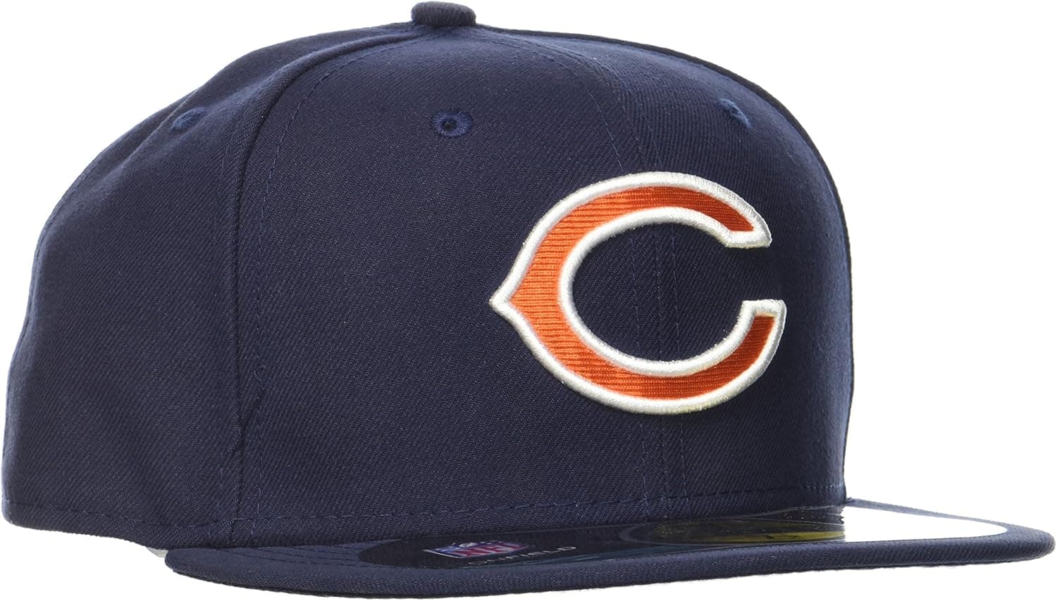 NFL Mens Chicago Bears On Field 5950 Navy Game Cap By New Era