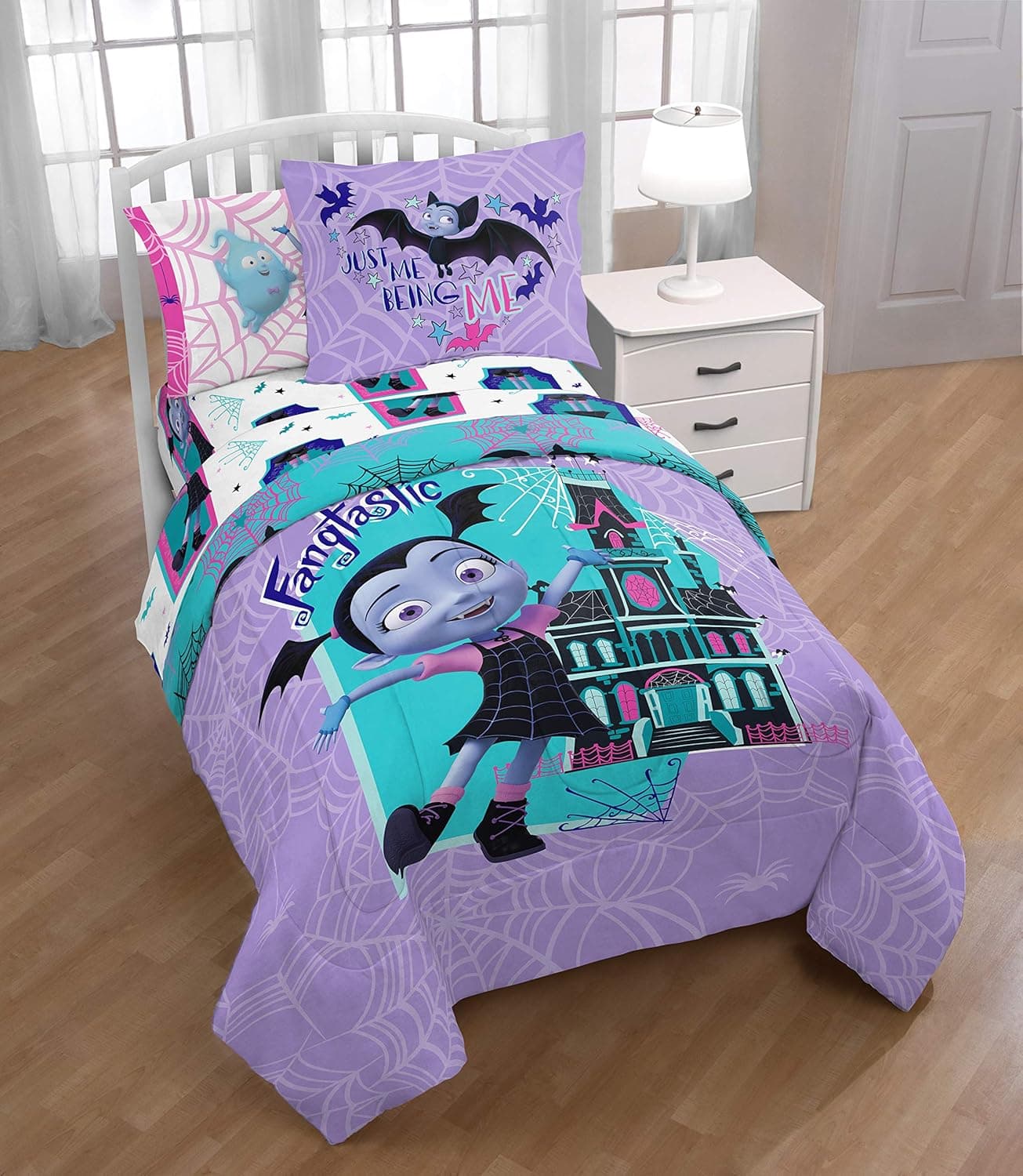 Franco Manufacturing 6pc Vampirina Fangtastic Bedding Ensemble