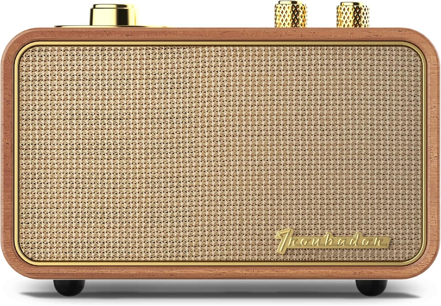 Small Bluetooth Speaker Retro Radio Wireless Bluetooth Speaker with AM FM Radio, Portable Speaker for iPhone Huawei Home Office. Wooden Vintage Style,2500mAh