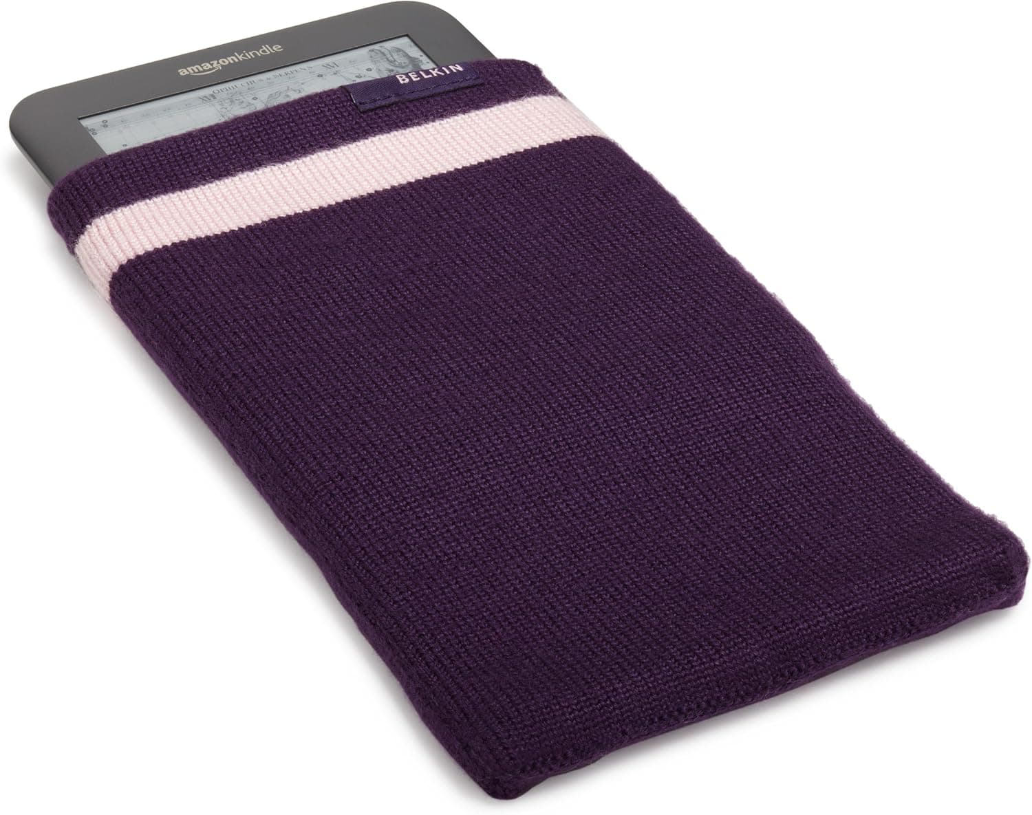 Belkin Knit Kindle Sleeve (Fits Kindle Keyboard), Perfect Plum
