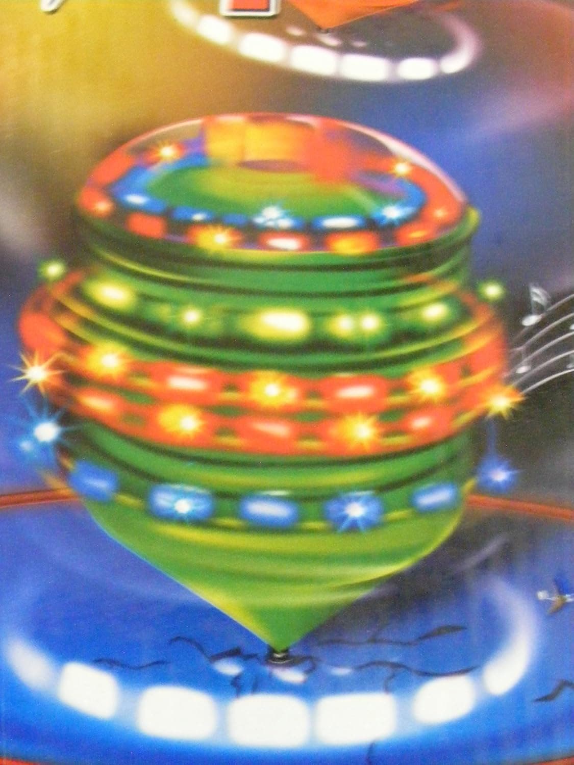 Flashing Super Top- with Flashing Lights and Fun Sounds